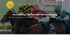 Desktop Screenshot of equusracing.com.au